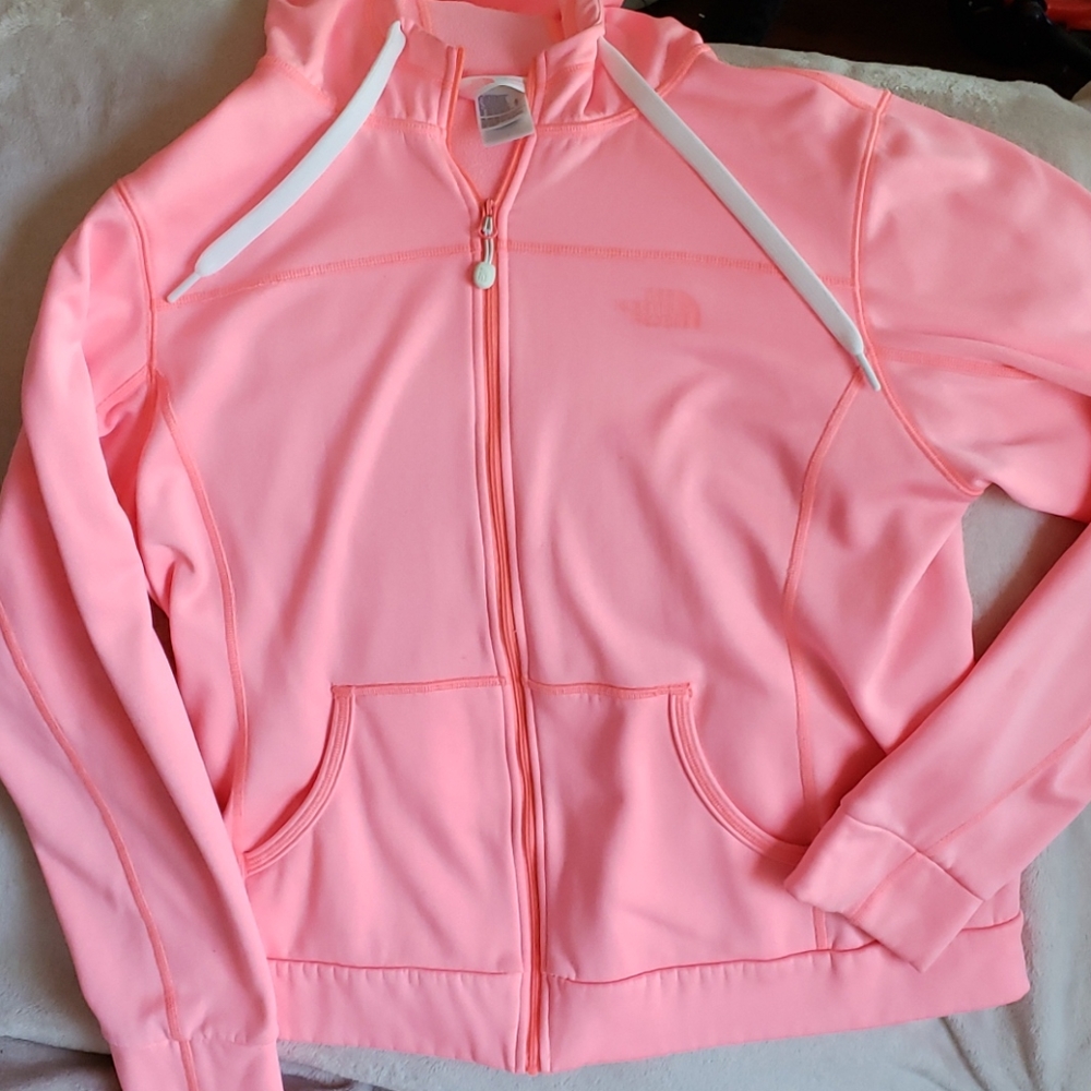 North face hoodie like new large